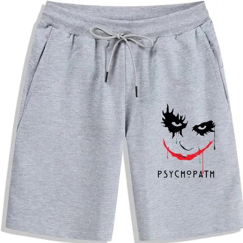 

The Joker Heath Ledger The Dark Knight Psychopath Black Unisex Men's Shorts Humorous Men Shorts
