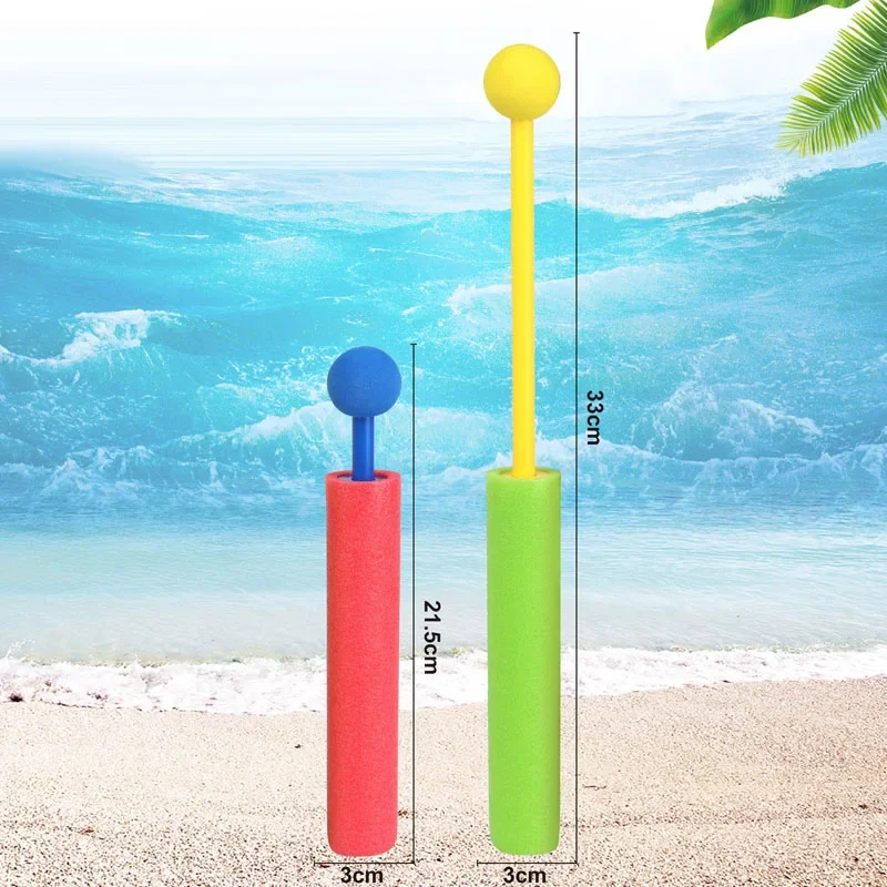 4pcs Water Blaster Water Guns for Kids Shooter Portable 4 Colors 30ft Range Children Foam Water Gun Summer Swimming Pool Toys 5