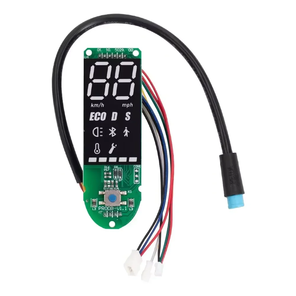 Electric Scooter Dashboard Circuit Board with Screen Cover Accessories