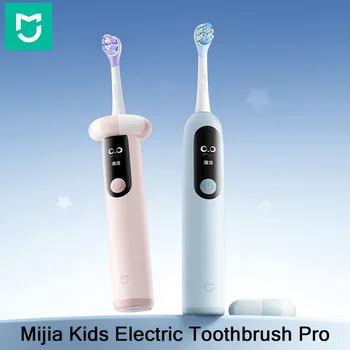 Spazzolino Elettrico MIJIA Pro per Bambini 3-12 Anni con Schermo a Colori, Guida Intelligente, Setole Morbide, Protezione Gengive, Pulizia Sonica