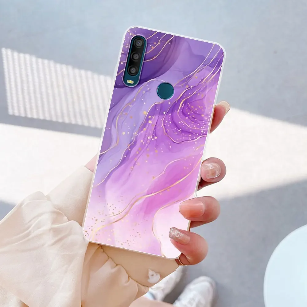 Clear Silicone Soft TPU Back Cover - Shock-Absorbent Clear Bumper Case
