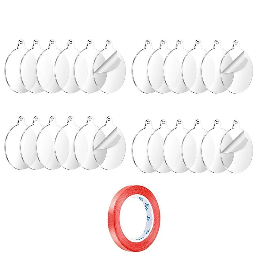 

Совершенно новые акриловые украшения для украшения елки 7,5 см/3 дюйма