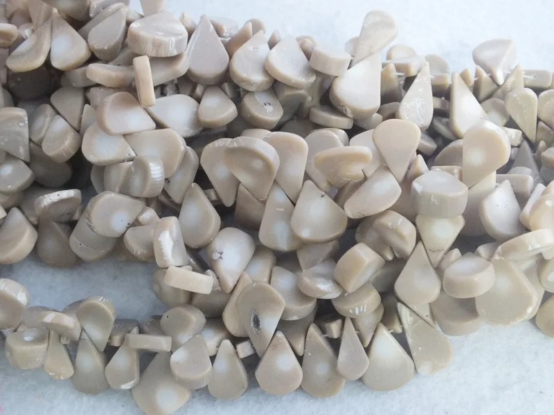 

5strands/lot loose coral beads Gray Petal Beads 15'' ,