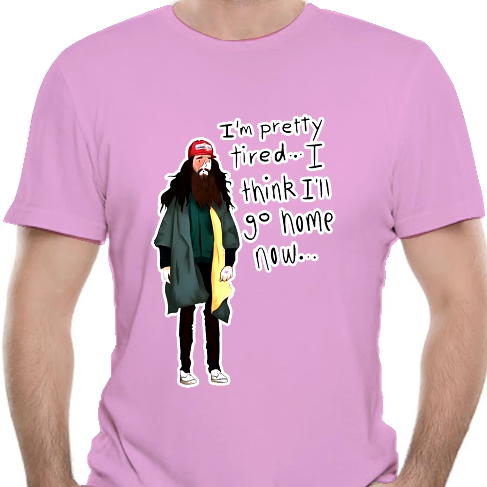 Мужская модная цветная Повседневная футболка Forrest Gump с круглым вырезом забавная