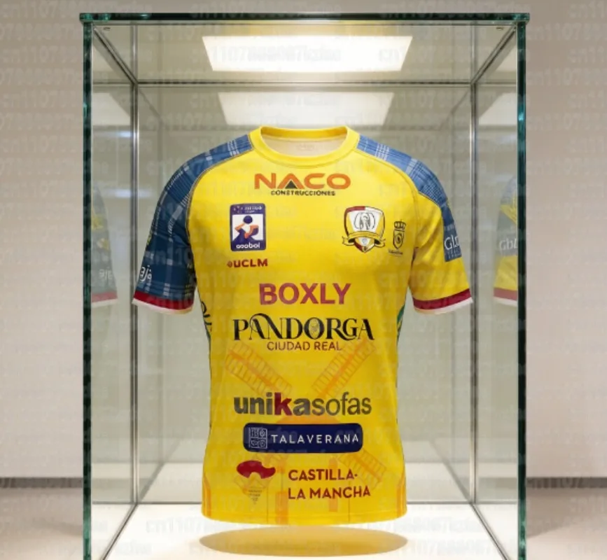 BM Caserío Ciudad Real 2026 Neuerscheinung Spanien Handball-Trikot 3D-Druck T-Shirt Heim Auswärts Erwachsene Kinder Unisex Euro Familien-Partnerlook