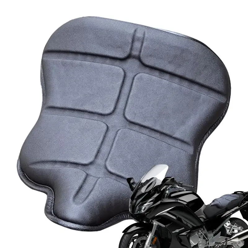 

Motor Seat Cushion 3D Passenger Seat Pad Water-Resistant Shock Absorbent Air Cushion Seat Protection Seat Honeycomb Seat Cover