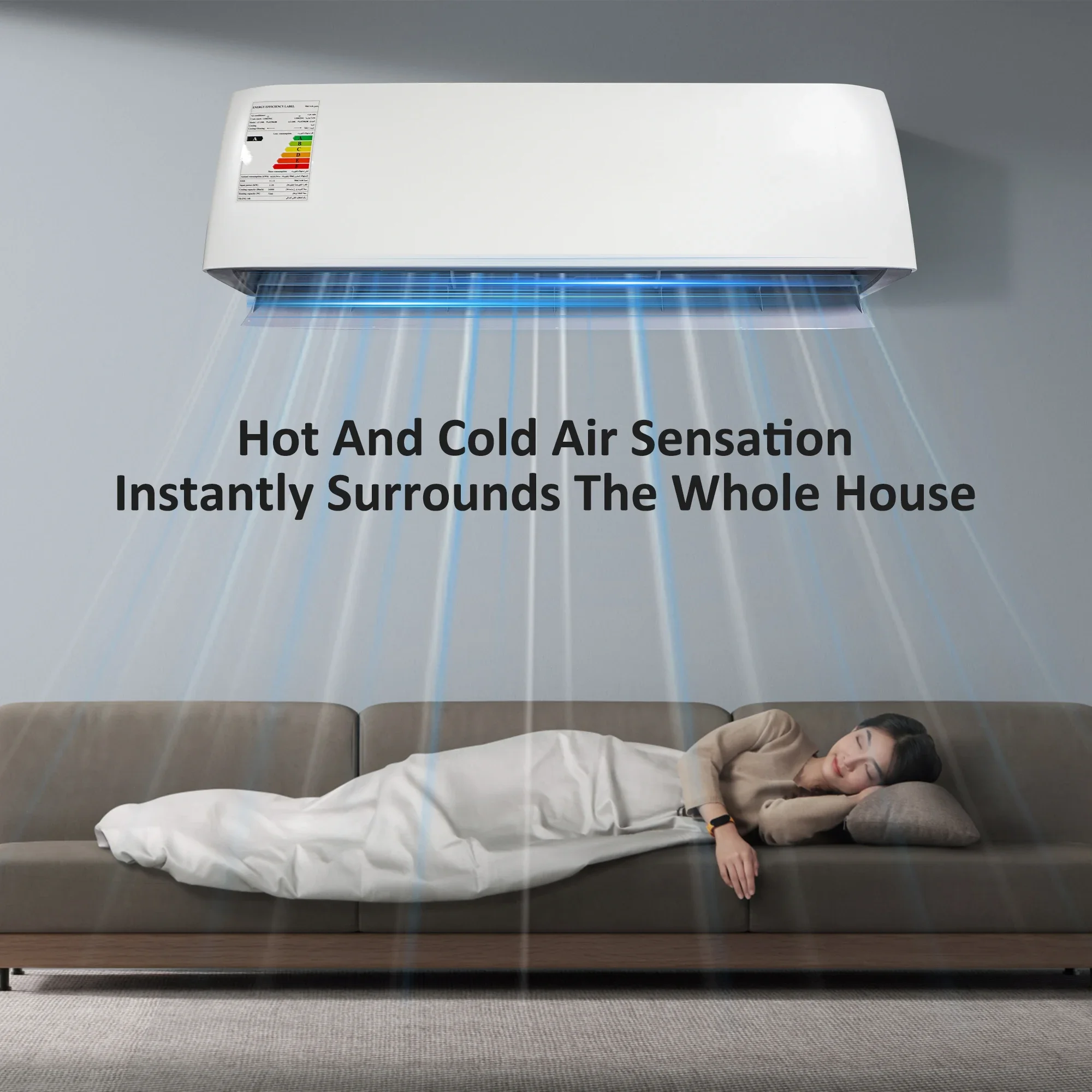 110V 60HZ 24000BTU Tropical Air Conditioner Wall Mounted Refrigeration Air Conditioner South America Air Conditioner 6