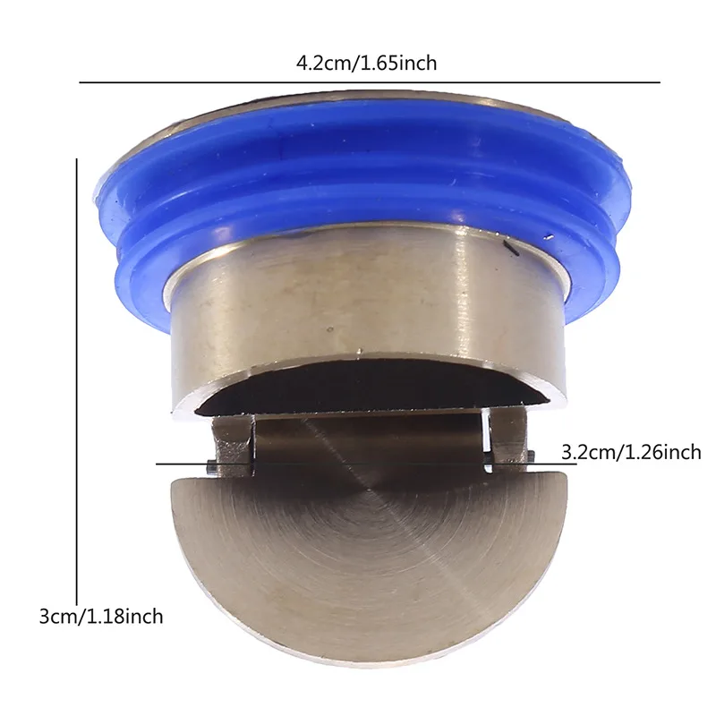 Description Picture 3 of itemOne Way Valve Shower Drainer Insect Prevention Seal Stopper Anti Odor Sewer Strainer Plug Drain Cover Floor Drain