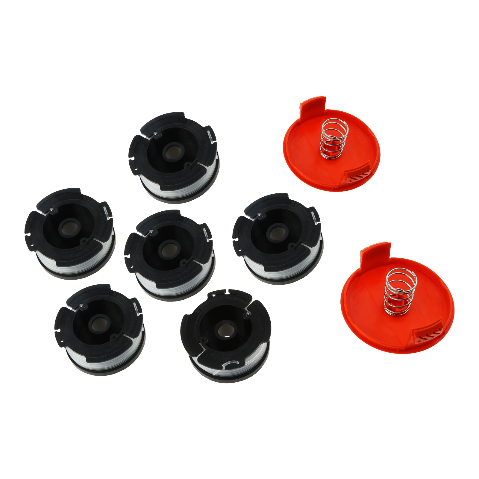 8 Pcs Line String Trimmer Multifunctional Autofeed Weed Grass Trimmer Replacement  Spool For BLACK+DECKER AF-100-3ZP - AliExpress