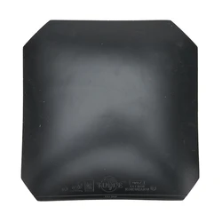 High - Performance Durable Table Tennis Rubber for Fast Attack (Black)
