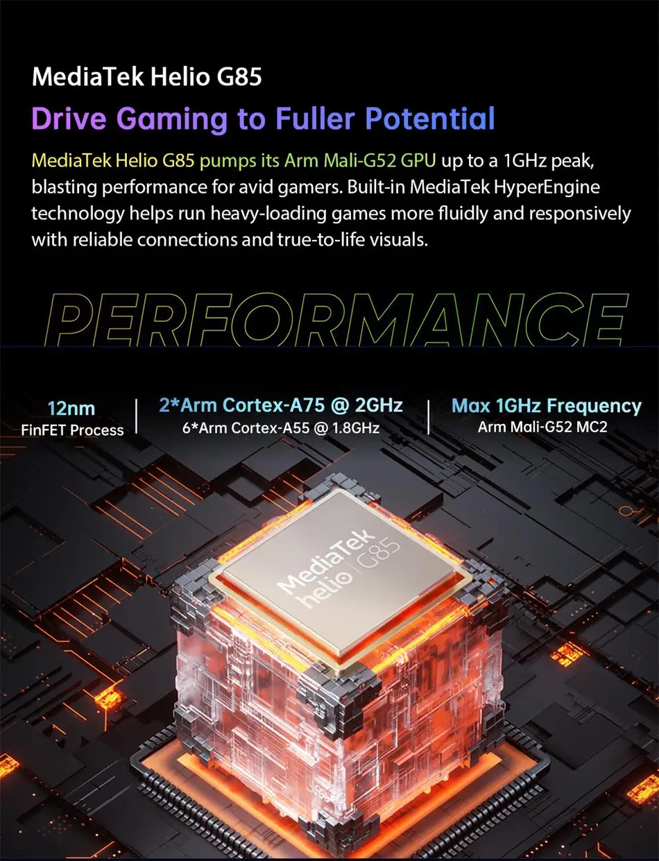 Blackview Tab 13 10.1'' Tablet with FHD+ Display, 128GB Storage, MTK Helio G85 Octa Core, 7280mAh Battery, 13MP Camera, Android 12 Description Image.This Product Can Be Found With The Tag Names Battery, Mobile Phones, Phones Telecommunications