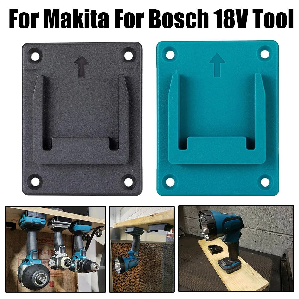 5/10Pcs Battery Storage Rack Battery Holder Case & Tool Holder Dock Mount for Makita Bosch 18V Fixing Devices