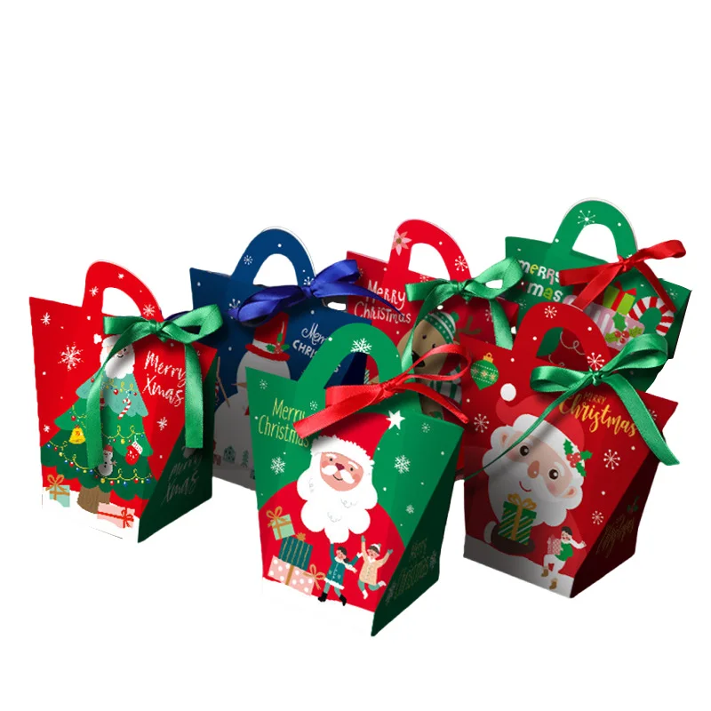

Бумажная коробка для конфет с надписью «Merry Christmas», 20/30 шт.