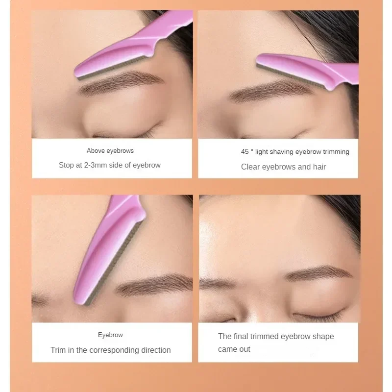 3pcs Eyebrow Trimmer Blade Shaver Portable Face Razor Eye Brow Epilation Hair Removal Cutters Safety Razor Woman Makeup eyebrow trimmer set,eyebrow trimmer,eyebrow razor set,hair shaver,eyebrow razor,facial hair remover,eyebrow trimmer blade,face shaver
