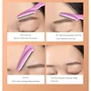 3pcs Eyebrow Trimmer Blade Shaver Portable Face Razor Eye Brow Epilation Hair Removal Cutters Safety Razor Woman Makeup 5