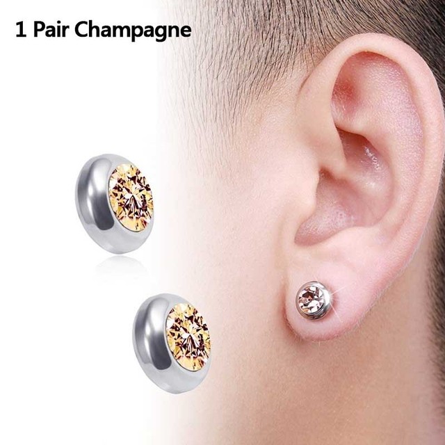Pair Magnetic Slimming Earrings Weight Loss Body Relaxation Massage Slim Ear Studs Patch Health Jewelry Girls Women Best Gift
