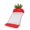 Inflatable Toys Summer Inflatable Foldable Floating Row Swimming Pool Water Hammock Air Mattresses Bed Beach Lounger Chair Rafts 6