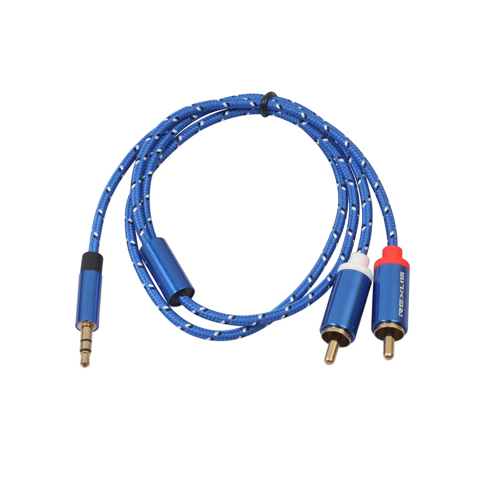  ޴ Ϳ Aux  ̺ ̾, 3.5mm -2 RCA 