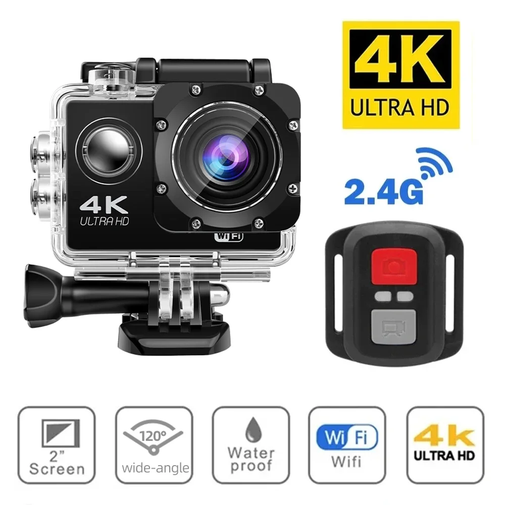 Mini-Actionkamera 1080P mit Speicherkarte - Mehrfach-Set