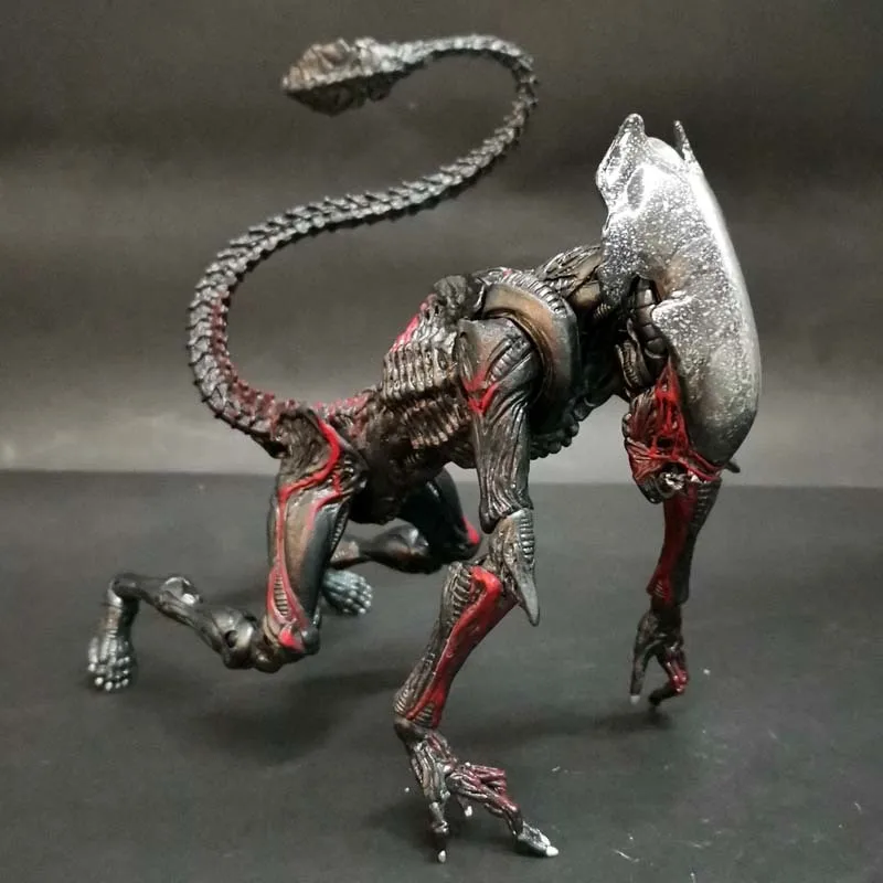 

Genuine Xenomorph Battle Predator Black Cougar 8-Inch Handmade Gk Statue Pvc Model Decoration For Collecting Birthday Gift Toy