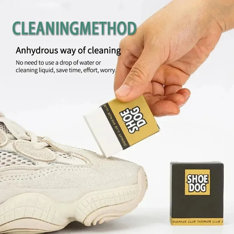 Shoe Cleaning Eraser Rubber Block Shoe Brush for Matte Leather And Sheepskin Cleanse And Care for Sneakers