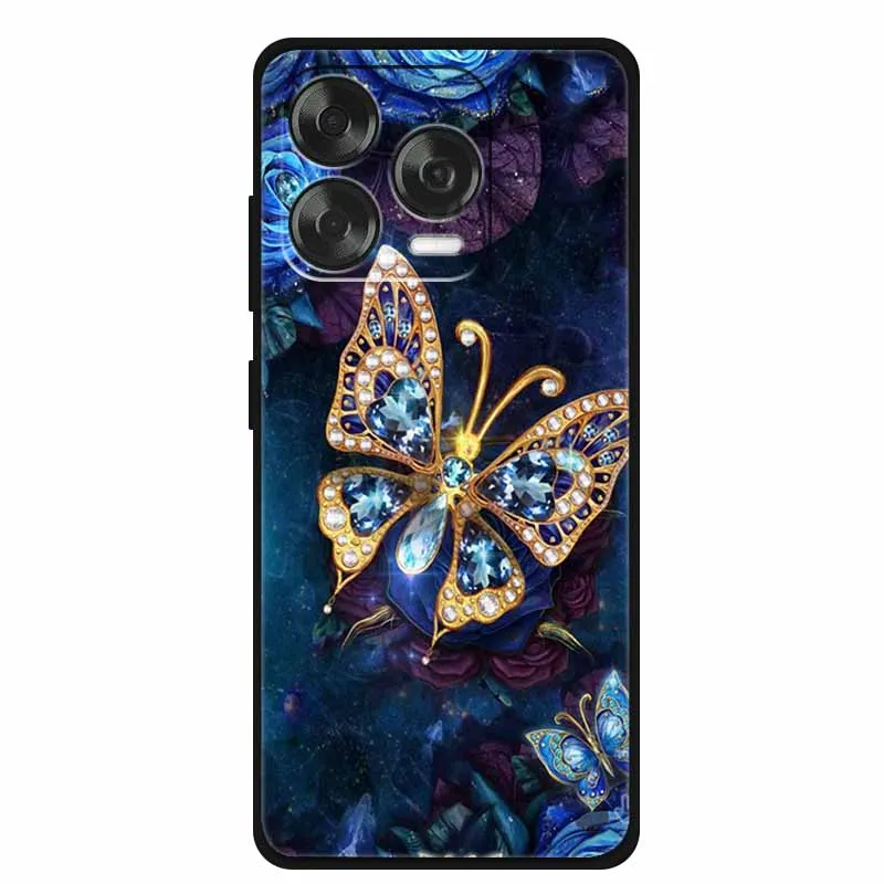 Animal Design Soft Silicone TPU Phone Case - Durable Back Shell and Bumper Cover