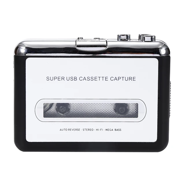 Rediscover Your Music with the Portable Tape to PC Super Cassette To MP3 Audio Music CD Digital Player Converter Capture Recorder