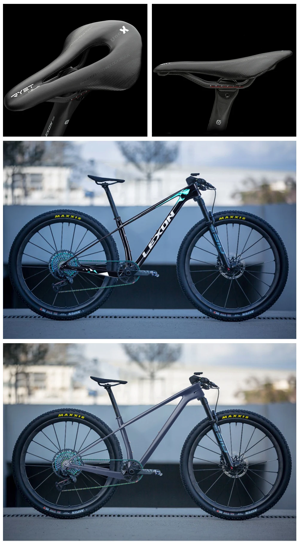 Ryet carbon bike sattel ultraleicht leder rennrad mtb racing pu weiches sitzkissen fahrrad rail7 x 9 sitzrad teile – Detail 13