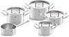 Collection Stainless Steel 8 Piece Set with Metal Lids 3
