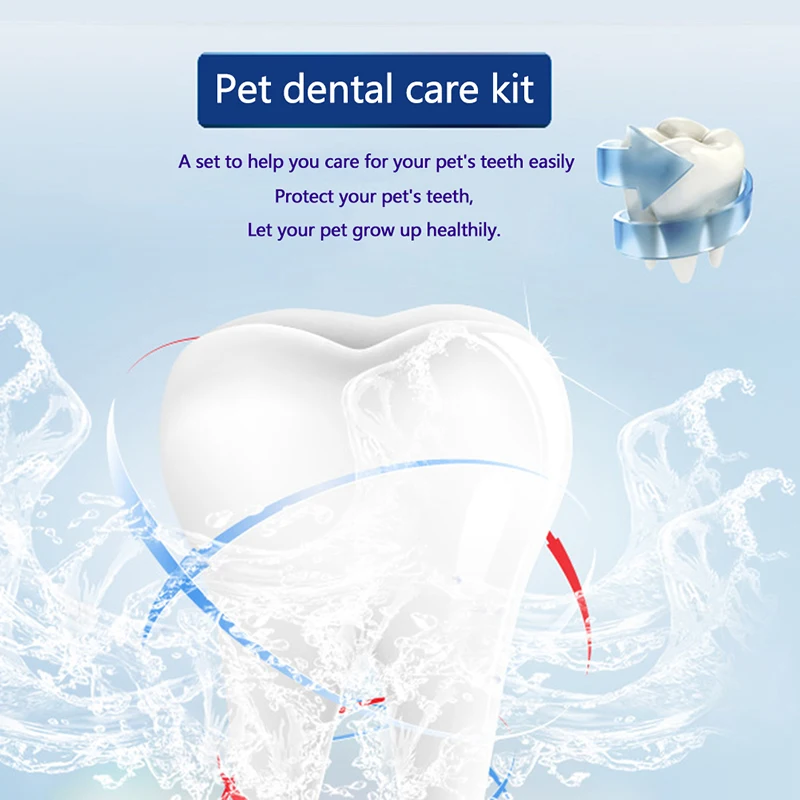 Title 6, Pet Toothpaste Puppy Toothpaste Toothbrush Set ...