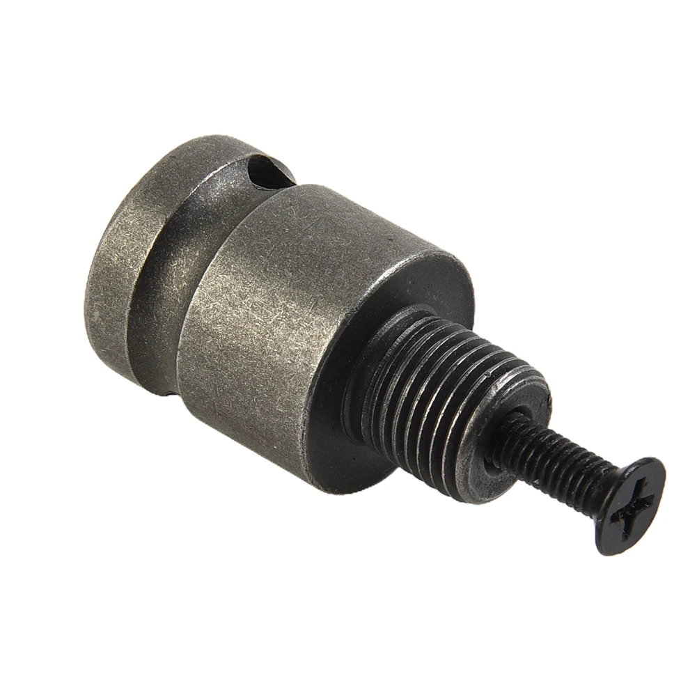 

Durable Drill Chuck Adaptor With Screw W/aprons&bolts Workshop 1/2-20UNF 3/8-24UNF Adapter Alloy Steel Conversion Drill Bits