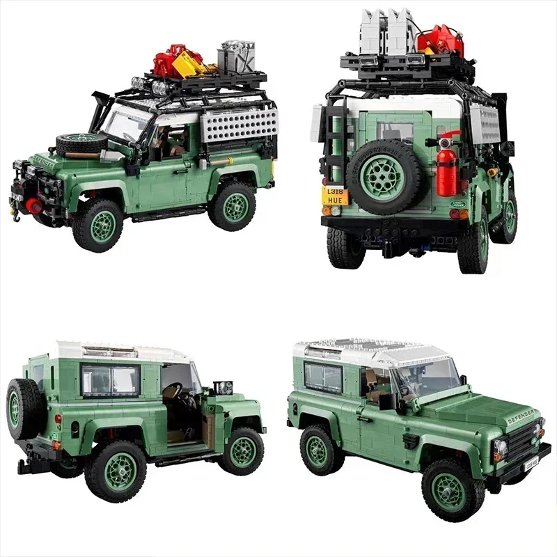 New High-Tech Land Rovered Defender 90 Bricks compatible 10317 Super Off-Road Racing Car Building Blocks 2336pcs Kids Toys Gifts