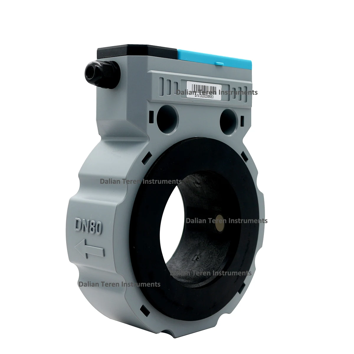 DTI-1-K IP68 Battery Powered Sandwich Ultrasonic Water Meter with RS485 Output for DN50-DN100