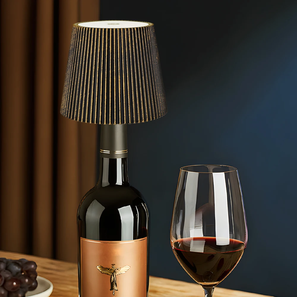 NONE Wireless LED Wine Bottle Lamp 10