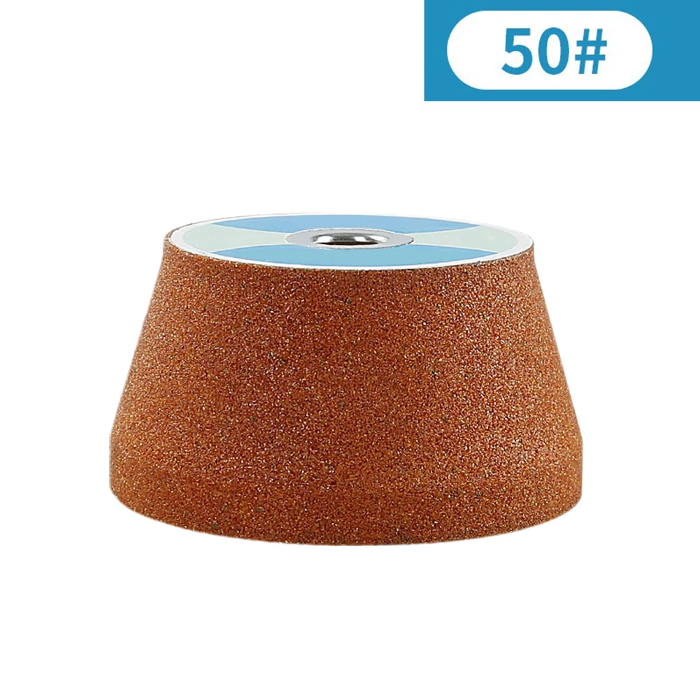 Polishing White Corundum Cup-shaped 100 Type Angle Grinder Stone Grinding Head Grinding Polishing Trimming Carbide Angle Head