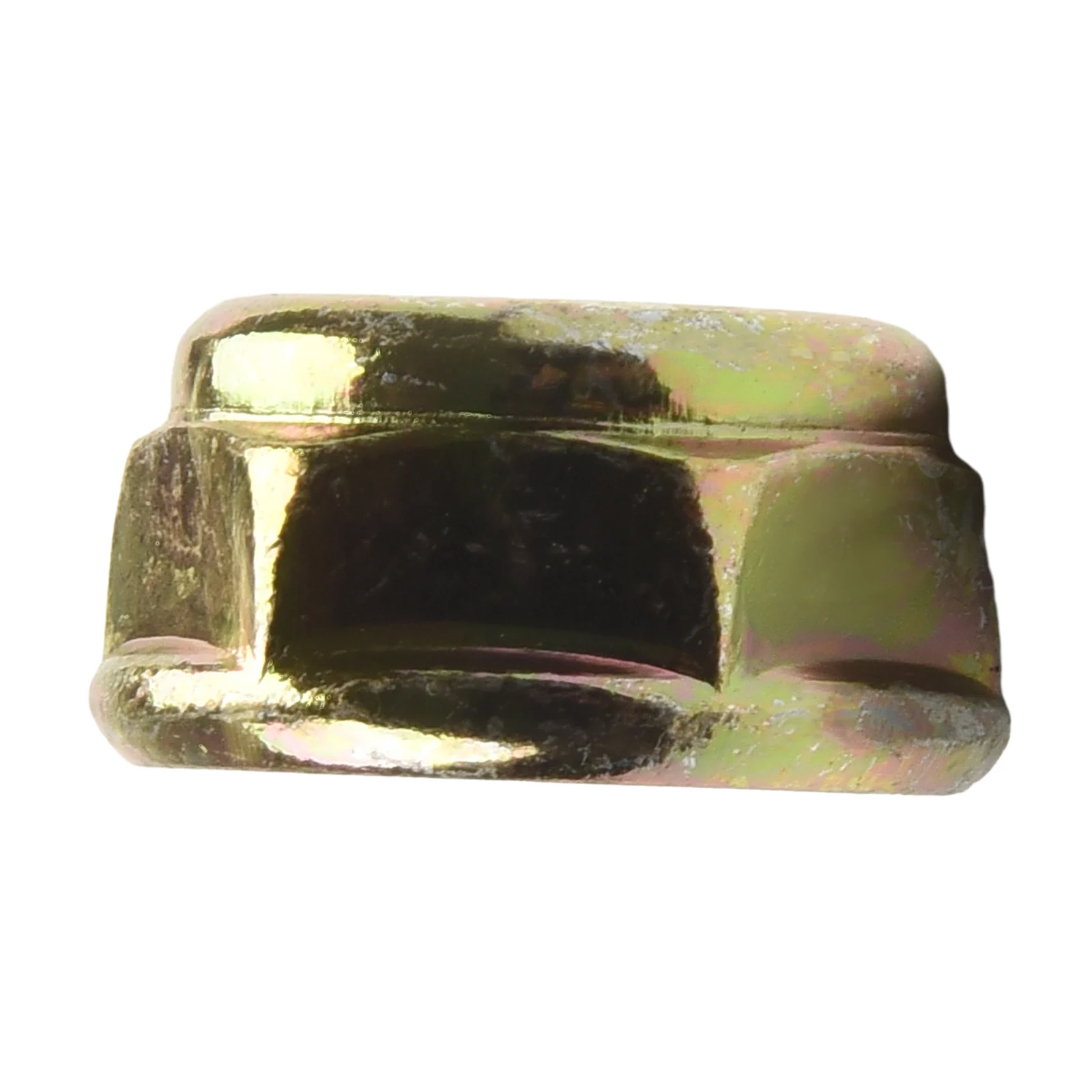 2PCS M10 X 1.25 Left Handed Thread Nut For Lawn Trimmer For Brushcutter With 17mm Wrench Opening For Consistent Performance Use