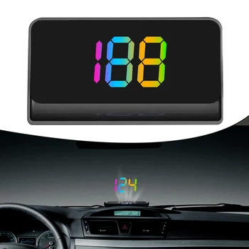 Display HUD per Veicoli con Tachimetro Digitale Basato su GPS per Parabrezza, Installazione e Configurazione Facile