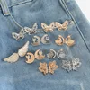 Adjustable Tightener Waist Buckle for Jeans, No Sewing Required Butterfly Button Adjuster for Pants and Skirts Waist 1