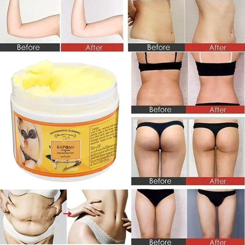 Fedt 50g Ingefær Forbrændende Cr Anti-cellulite Fedt Opstrammende Helkrops Slankende Vægttab Massering Ben Krop Talje_voghion.com