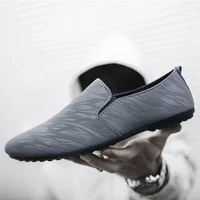 2023 Men Flat Casual Loafers Trend Slip on Sport Shoes Fashion Light Breathable Solid Color Walking Shoes Zapatillas Hombre 1