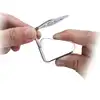 4PCS Stainless Steel Tablecloth Clips Decorative Leaf Tablecloth Clamp Holder Table Cover Clamps for Picnic BBQ Wedding Decor 5