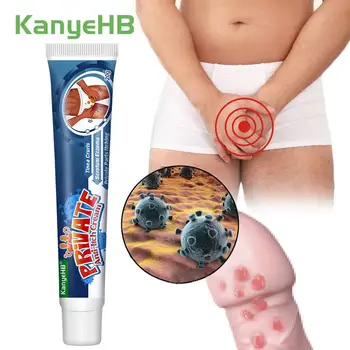 1Pcs Private Part Itching Cream For Rash Eczema Dermatitis Antibacterial Fungus Anti Infection Remove Odor Herbal Ointment G038