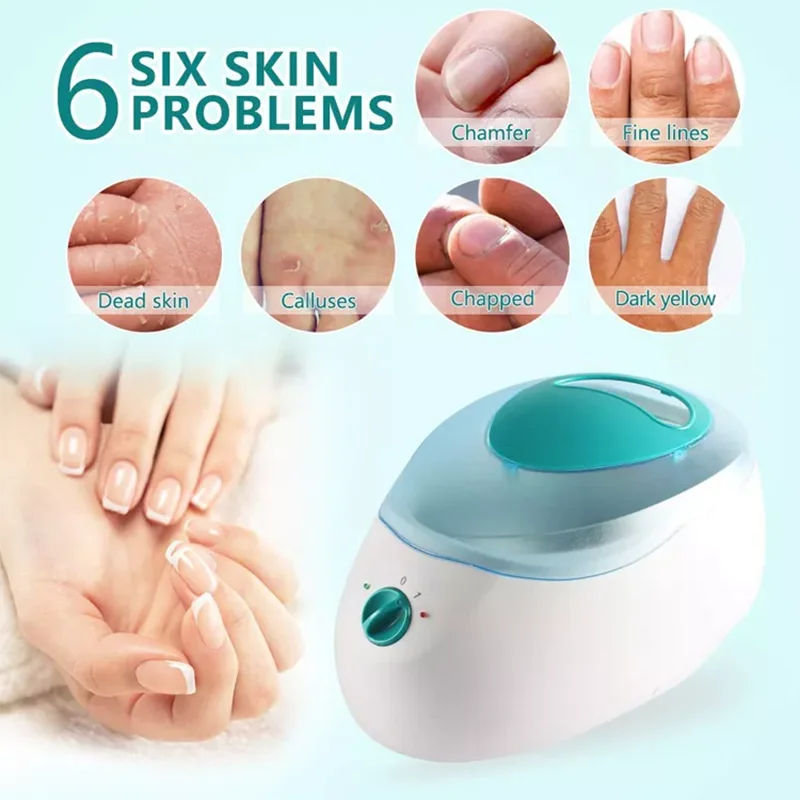 Paraffin Wax Machine for Hand and Feet Paraffin Wax Moisturize and Soothe  Dry Skin Quickly Paraffin Wax Bath at Home 4000ml - AliExpress