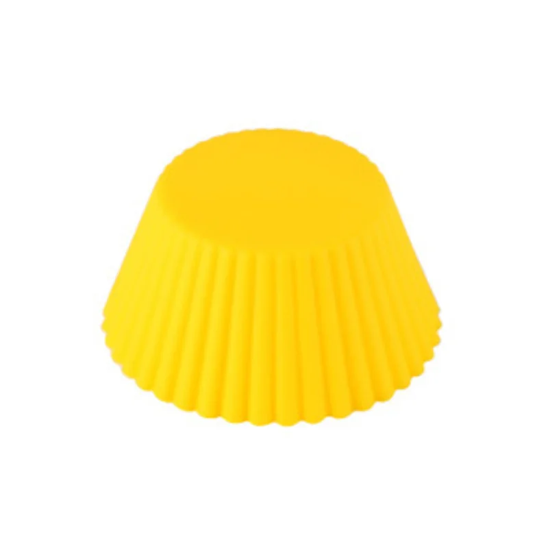 1-24 יח'\סט סיליקון עוגת עובש עגול בצורת מאפין Cupcake אפיית תבניות מטבח בישול בישול יצרנית DIY עוגת קישוט כלים