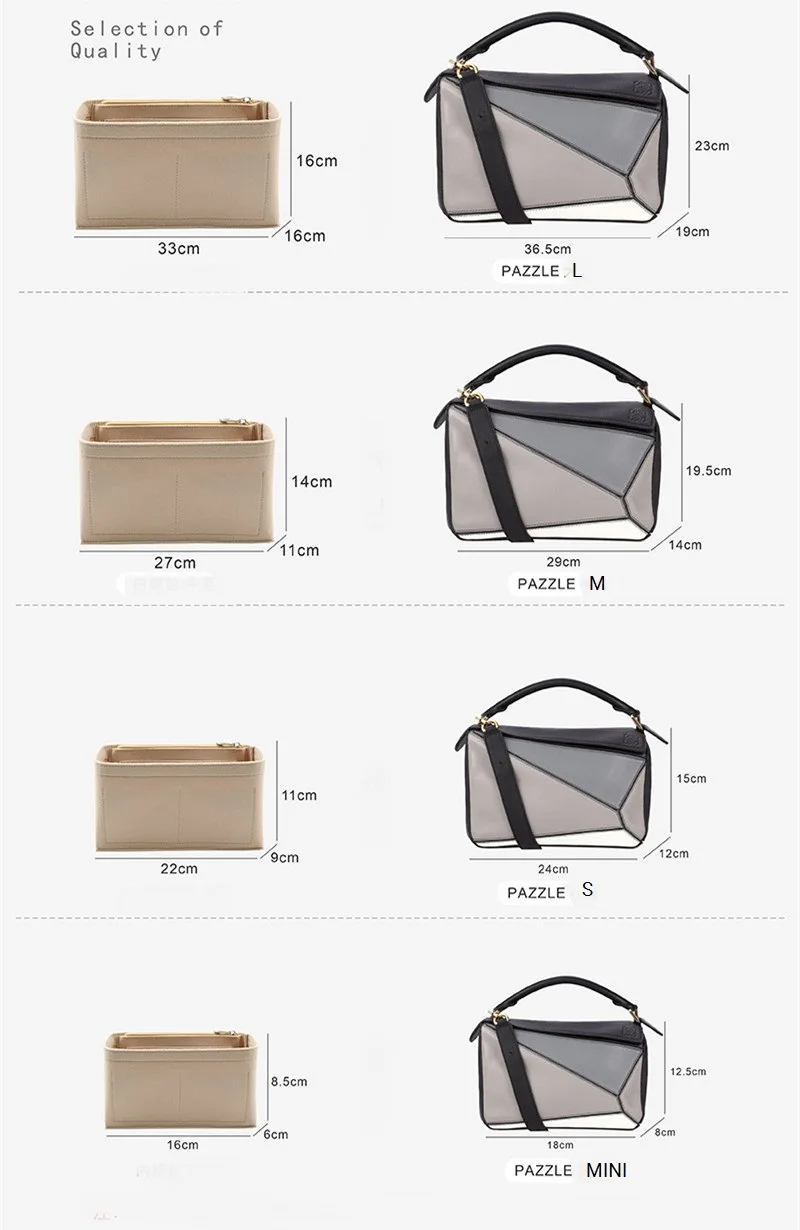 【Soft and Light】Bag Organizer Insert For L V Diane Organiser Divider Shaper  Protector Compartment Inner