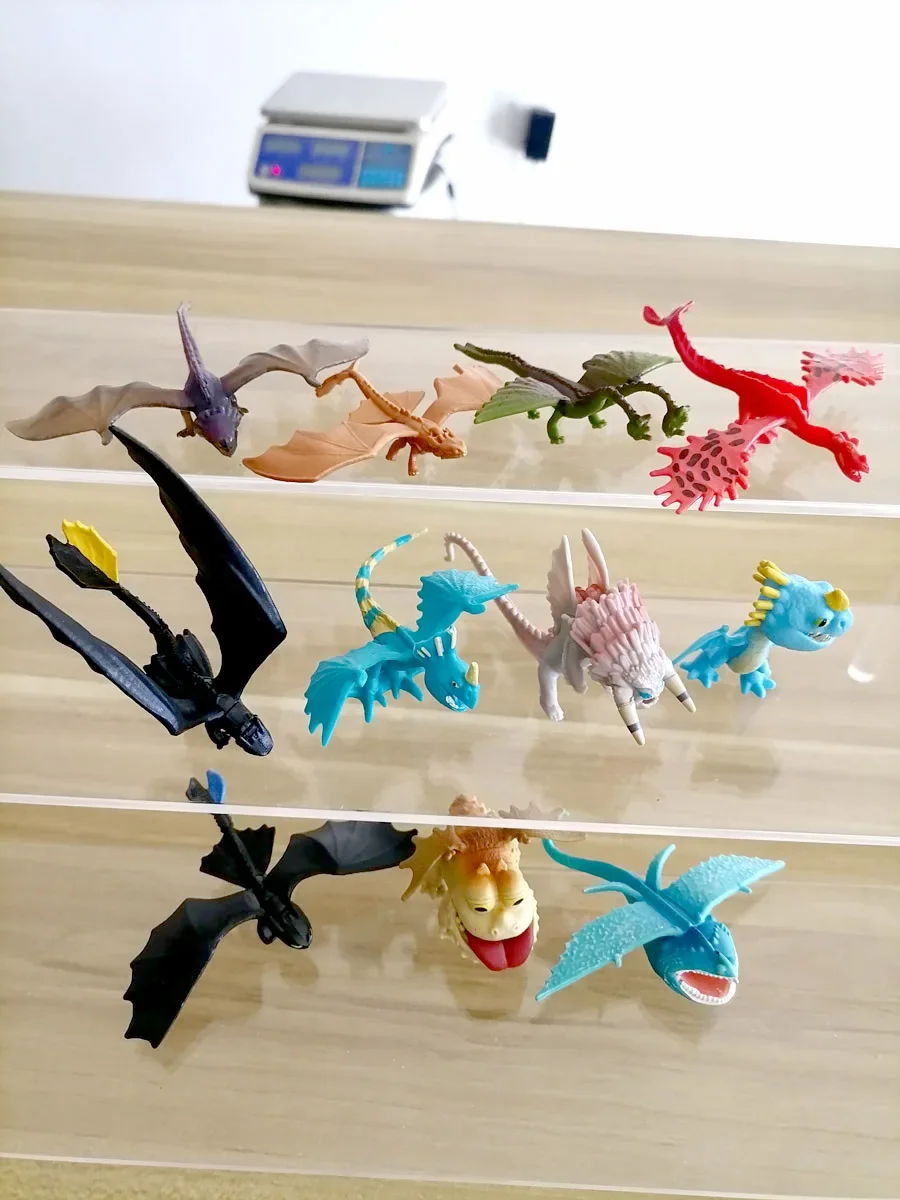 

Train Dragons Film Action Figure HTTYD Mini Figurine Collectibles Ornaments Children Birthday Gifts Ornaments