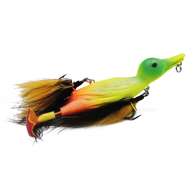 Lutac 105mm 25.7g Floating 3D Suicide Duck Fishing Lures for Bass Pike  Topwater Popper Lifelike Bait Whopper Wobblers Pesca - AliExpress