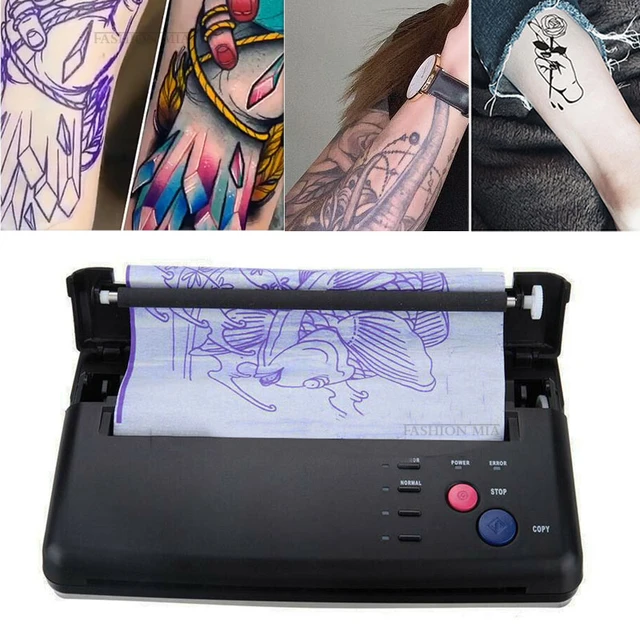 新品】モバイルプリンター機械 タトゥーマシーン 刺青コピー機 