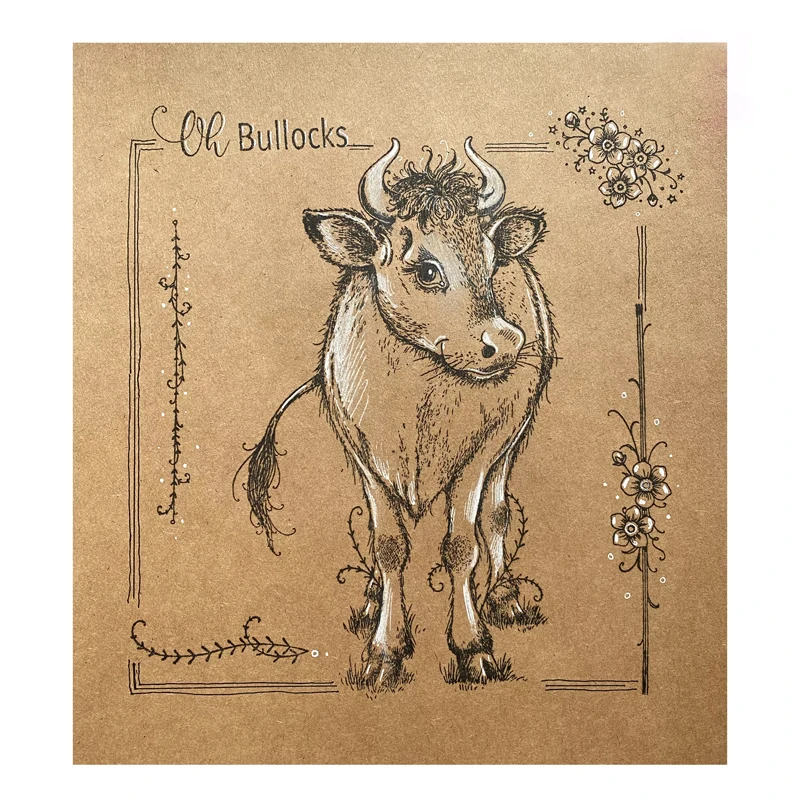 Clear Silicone Stamps Dog Reindeer Unicorn Flock Silicone Stamps for DIY Scrapbooking Paper Card Album Craft New