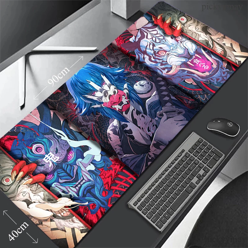 thumbnail image 1 of Alfombrilla de ratón de diseño Popular, alfombrilla grande para teclado XXL para Gamer, alfombrilla para ratón de 550x1000mm, alfombrilla de goma para escritorio, alfombrilla para ratón portátil para, 1 of 5